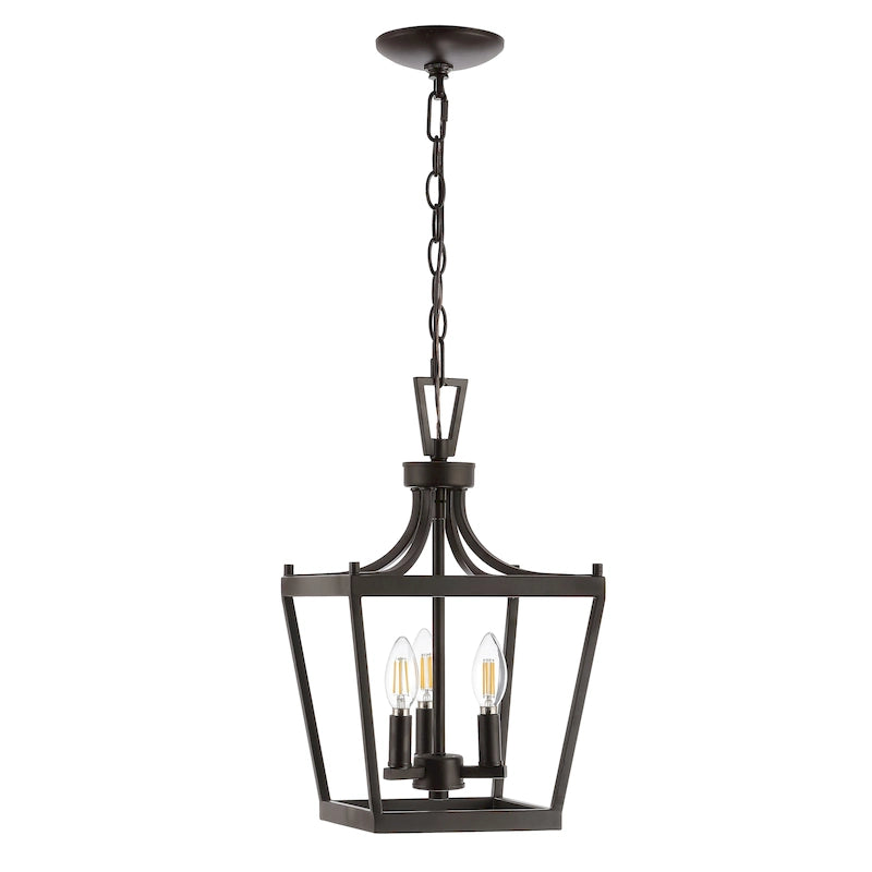 SAFAVIEH Lighting Soka 3-light Pendant - 10 x10 x21-93  - 10Wx10Dx93H