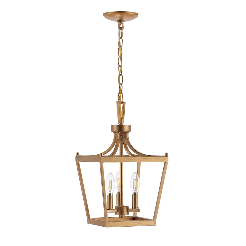 SAFAVIEH Lighting Soka 3-light Pendant - 10 x10 x21-93  - 10Wx10Dx93H