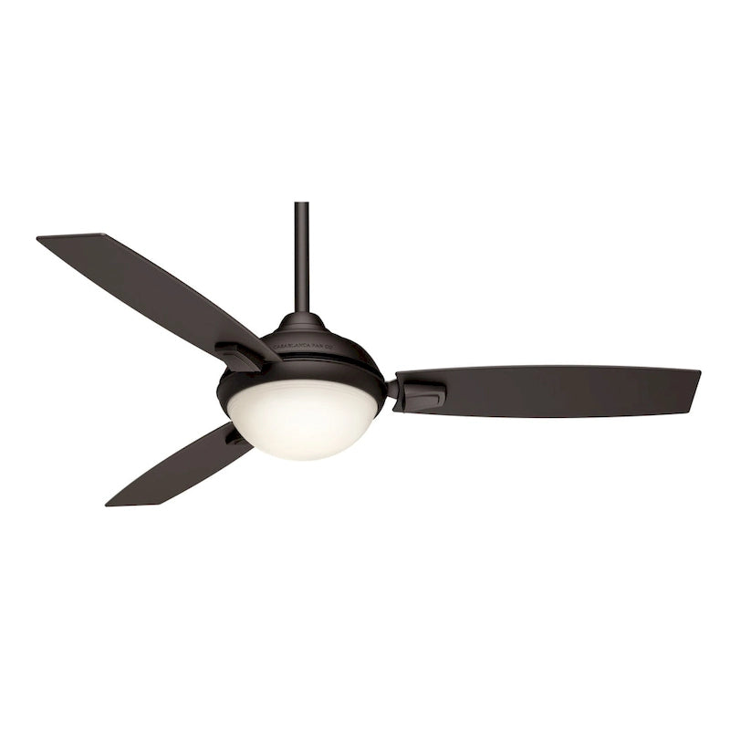 Casablanca 54  Verse Outdoor Ceiling Fan with LED Light Kit and Handheld Remote - DAMP RATED!