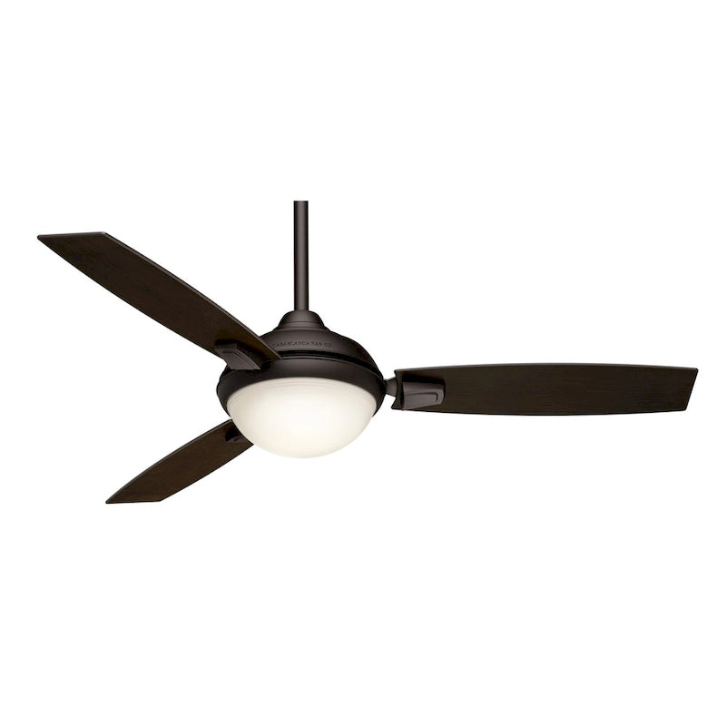 Casablanca 54  Verse Outdoor Ceiling Fan with LED Light Kit and Handheld Remote - DAMP RATED!