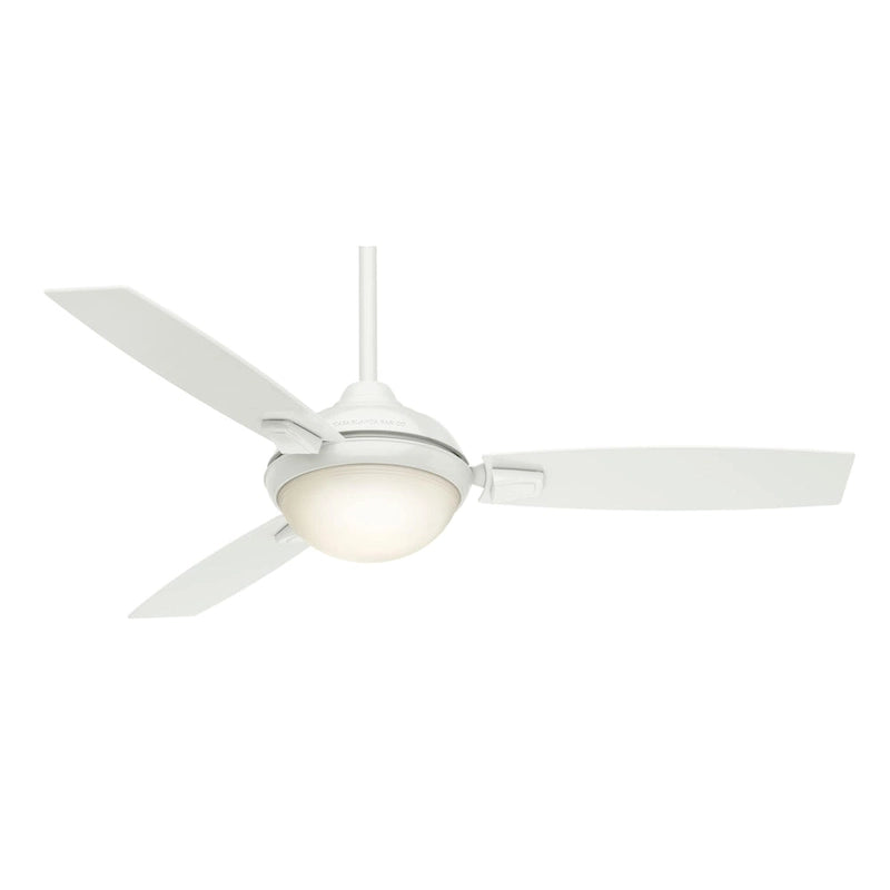 Casablanca 54  Verse Outdoor Ceiling Fan with LED Light Kit and Handheld Remote - DAMP RATED!