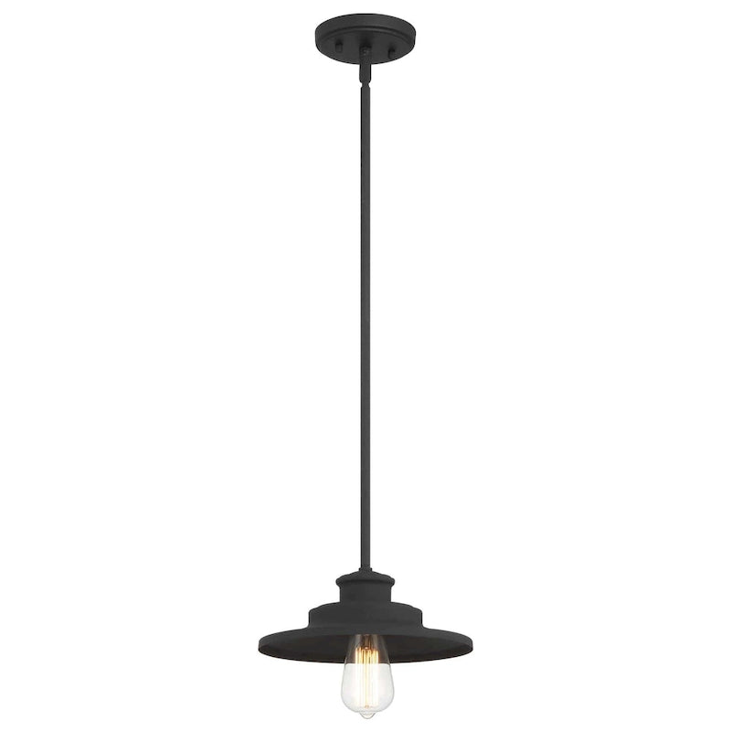 Acroma 1-light Farmhouse Industrial Barn Pendant for Tool Shed