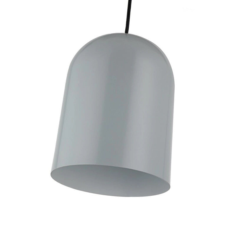 1-light Grey/White Hanging Mini Pendant