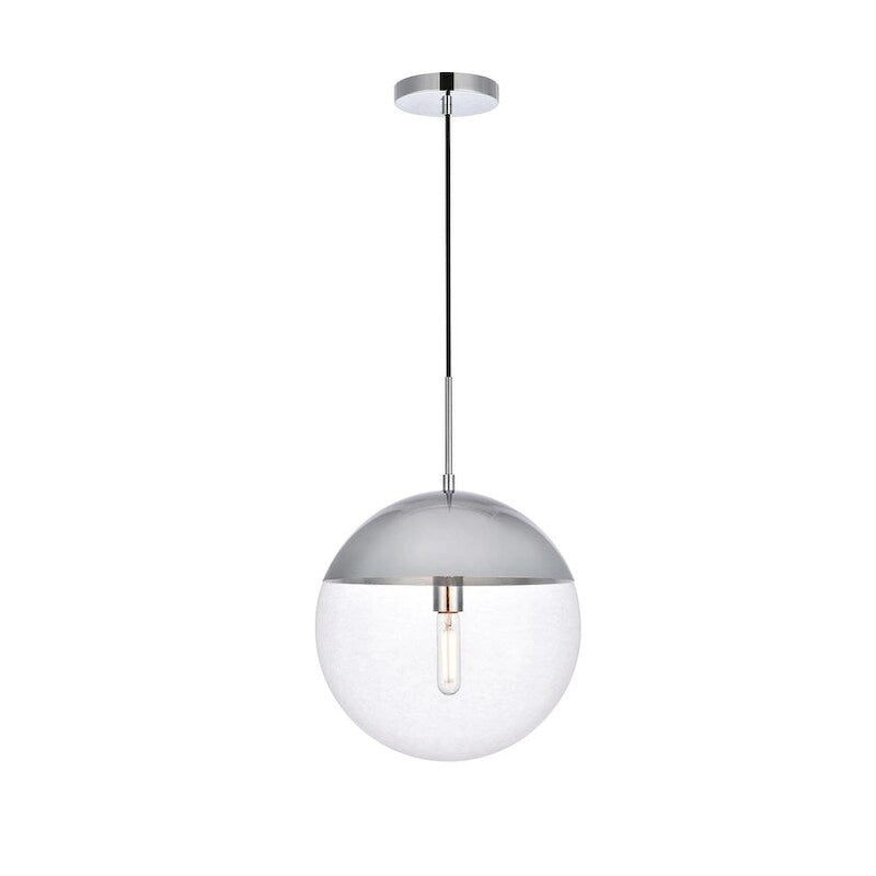 1-Light Pendant with 14 inch Clear Glass