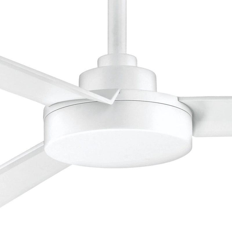 Ventilateur de plafond extérieur Minka Aire Roto XL blanc plat à 3 pales de 62 pouces
