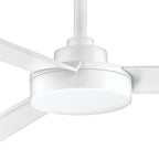 Ventilateur de plafond extérieur Minka Aire Roto XL blanc plat à 3 pales de 62 pouces