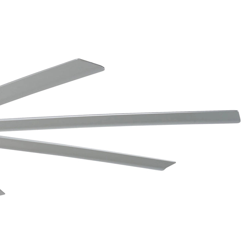 Ventilateur de plafond Minka Aire Xtreme H2O en nickel brossé, 8 pales, 84 pouces