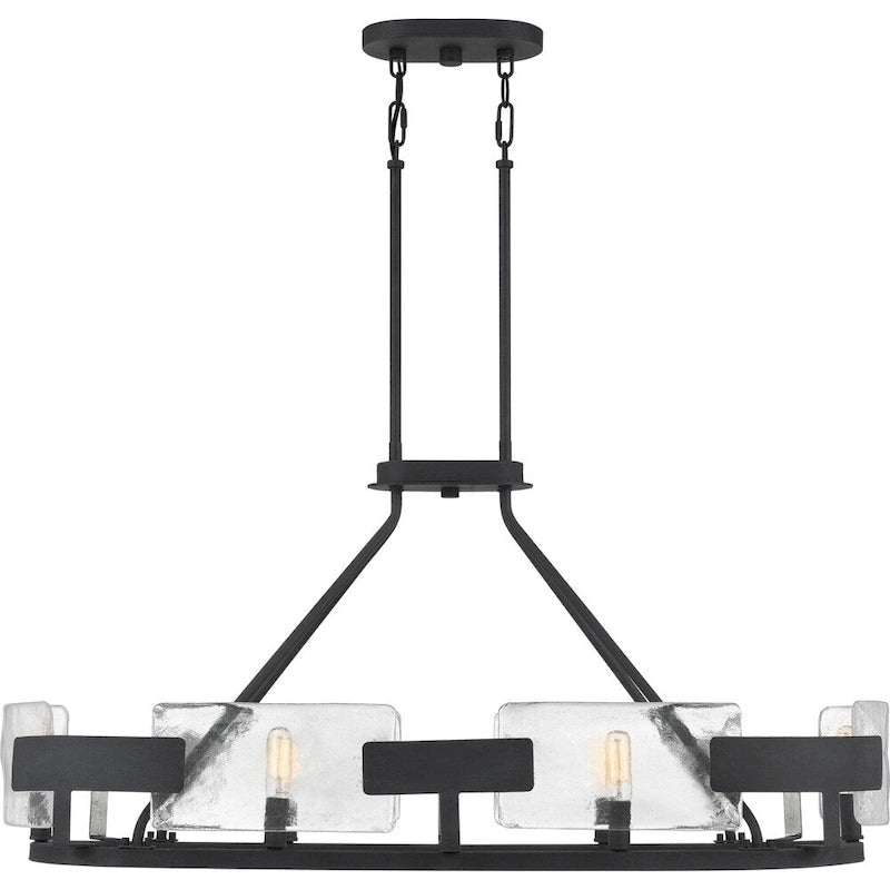 Quoizel Stratum Royal Ebony 6-light Island Chandelier