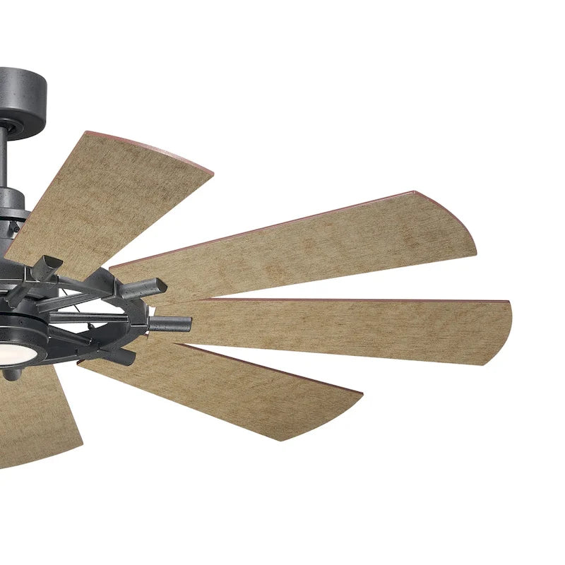Kichler Lighting Gentry 60 inch Integrated LED Indoor Anvil Iron Ceiling Fan