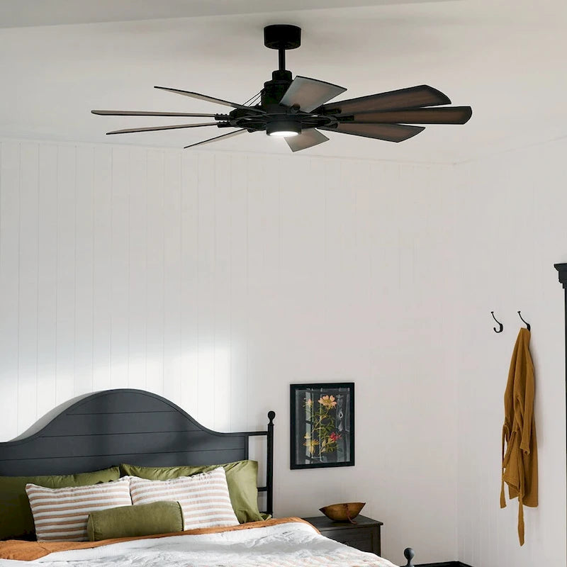 Kichler Lighting Gentry 60 inch Integrated LED Indoor Anvil Iron Ceiling Fan
