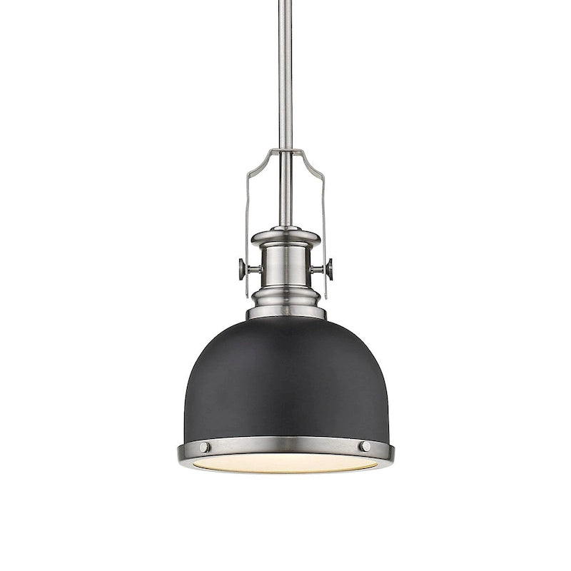 Z-Lite Melange Single Light 8  Wide Pendant