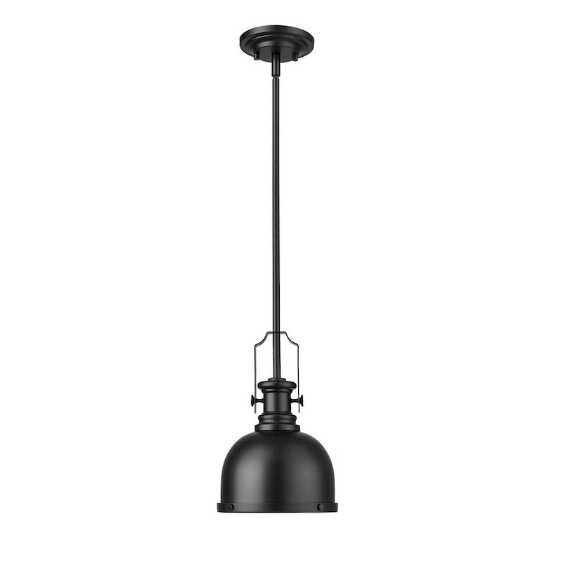 Z-Lite Melange Single Light 8  Wide Pendant
