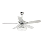 52-in Modern Ceiling Fan With Light and Remote Control