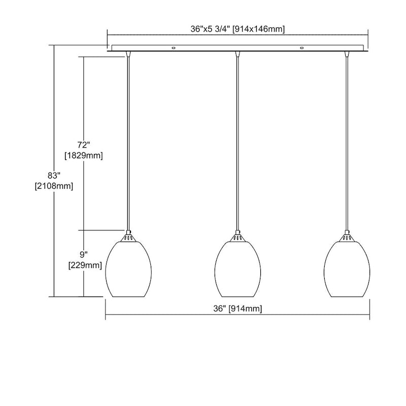 Elk Home Whisp Oiled Bronze With Champagne Glass 3 Light Pendant
