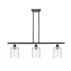 Innovations Lighting Ballston Cobbleskill - 3 Light 36  Island Light