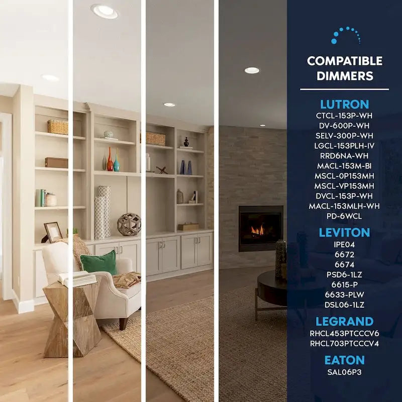 Luxrite BR40 LED Light Bulbs, 13W=85W, Dimmable, 1100 Lumens, Damp Rated, UL Listed, Energy Star, E26 Base 12-Pack