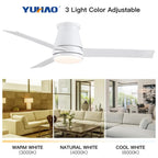 Ventilateur de plafond Lowe Profile 48 avec lumière