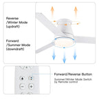 Ventilateur de plafond Lowe Profile 48 avec lumière