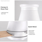 Ventilateur de plafond Lowe Profile 48 avec lumière