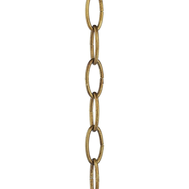 Accessory Chain - 48-inch of 9 Gauge Chain in Gold Ombre - Gold Ombre - 0.5 in x 0.5 in x 48 in