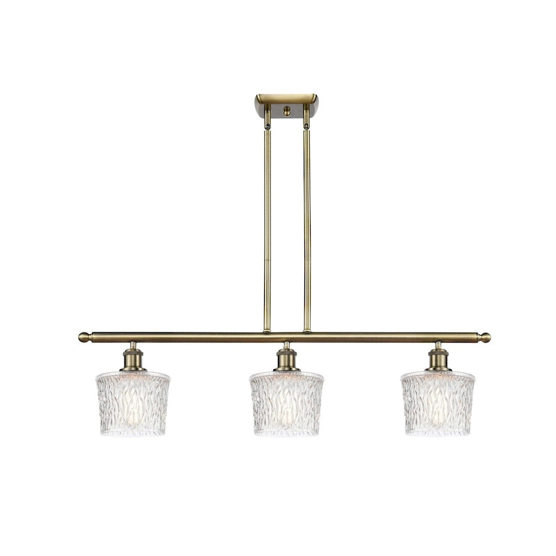 Innovations Lighting Niagra - 3 Light 36  Stem Hung Island Light