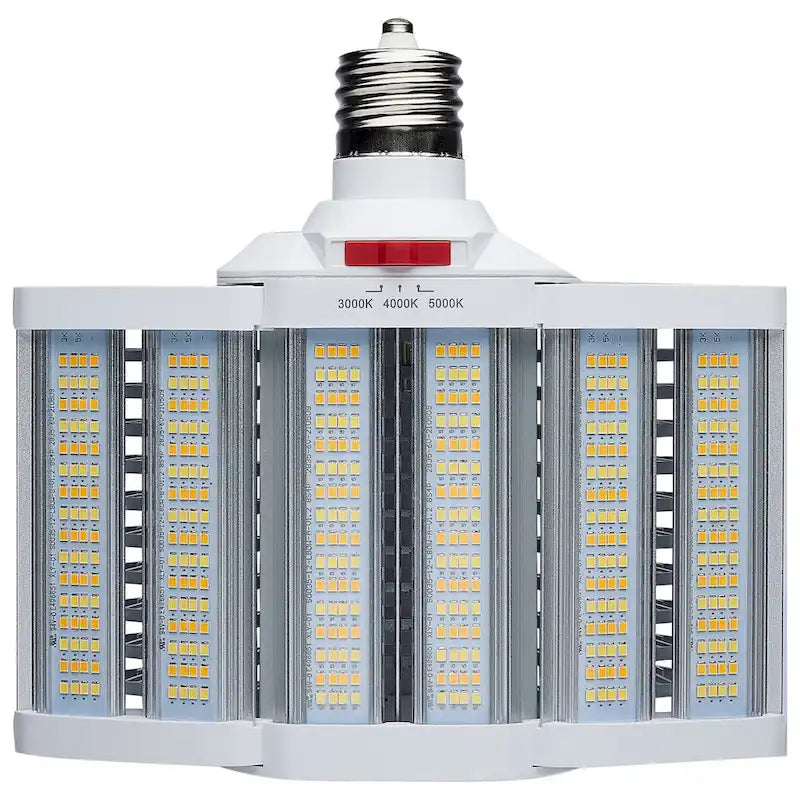 LED Shoe Box Lamp 60/70/80 Wattage Selectable 3K/4K/5K CCT Selectable 120-277V - White