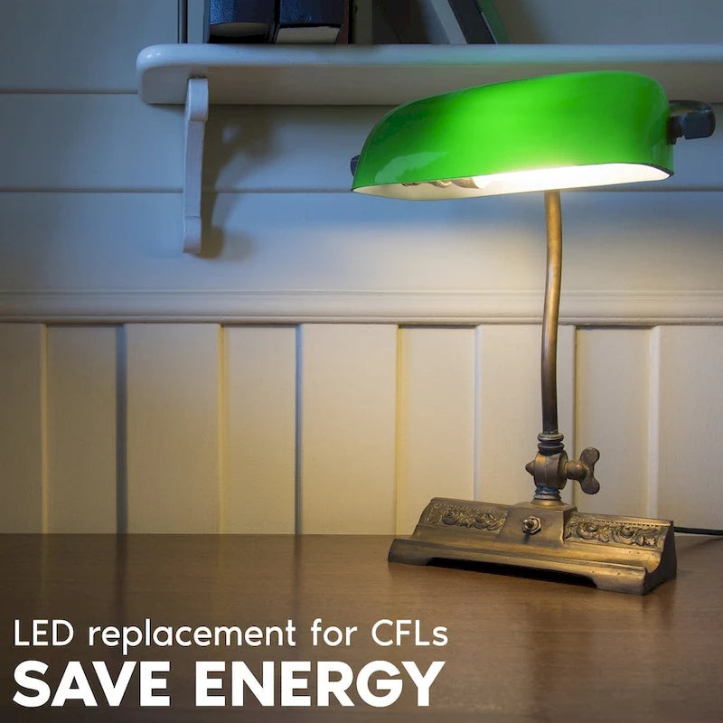 Luxrite Horizontal PL LED CFL Replacement 11W Ballast Bypass Fits G24D G24Q GX24Q 3 Color Selectable 1450 Lumens 2 Pack