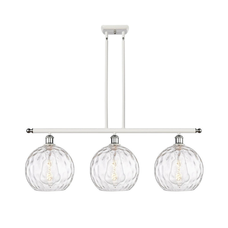 Innovations Lighting Athens Water Glass 3 Light 37  Stem Hung Island Light