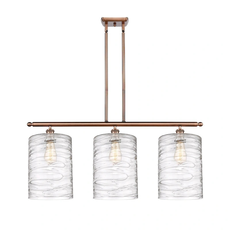 Innovations Lighting Cobbleskill - 3 Light 36  Island Light