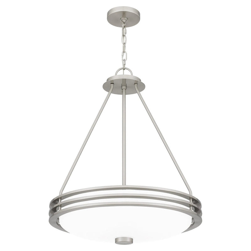 Emile 4-Light Brushed Nickel Modern Pendant
