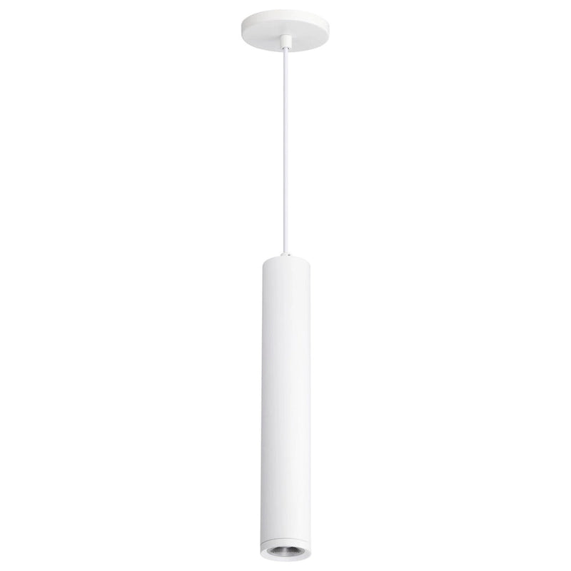 Century 12 Watt 16  LED Pendant Matte White Finish