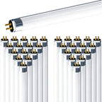 Luxrite (30 Pack) F54T5/841/HO 54W 46 Inch T5 Fluorescent Tube 4100K Cool White 4200 Lumens G5 Mini Bi-Pin Base