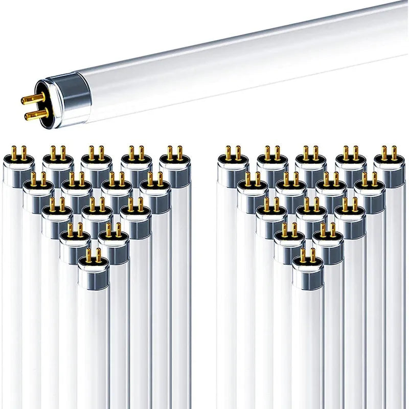Luxrite (30 Pack) F54T5/841/HO 54W 46 Inch T5 Fluorescent Tube 4100K Cool White 4200 Lumens G5 Mini Bi-Pin Base