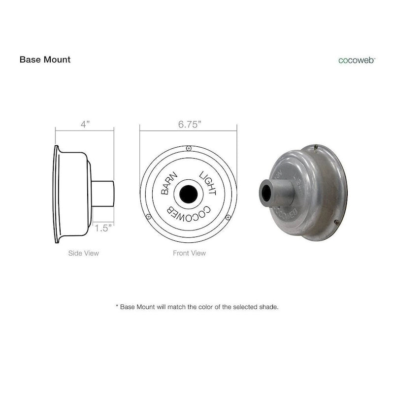 18  Vintage LED Pendant Light in Cobalt Blue