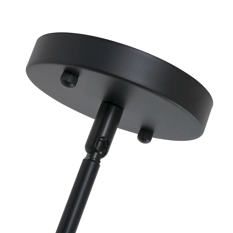 1-Light Prismatic Glass Pendant Lighting - 11.8 D4.7 W59 H (Adjustable)