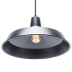 Barnyard 1-Light Matte Back Plug-In Pendant