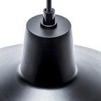 Barnyard 1-Light Matte Back Plug-In Pendant