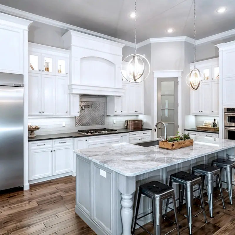 YUNSUN 6-Pack 6W LED Light Bulb, 60W Equivalent, B10/E12 Base, 5000K Daylight, 550 Lumens, Household Bulb, Energy-Saving